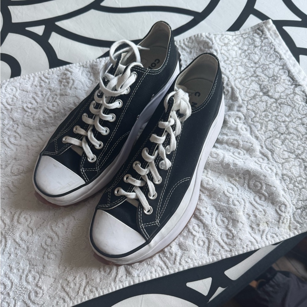 Black Canvas Sneakers converse